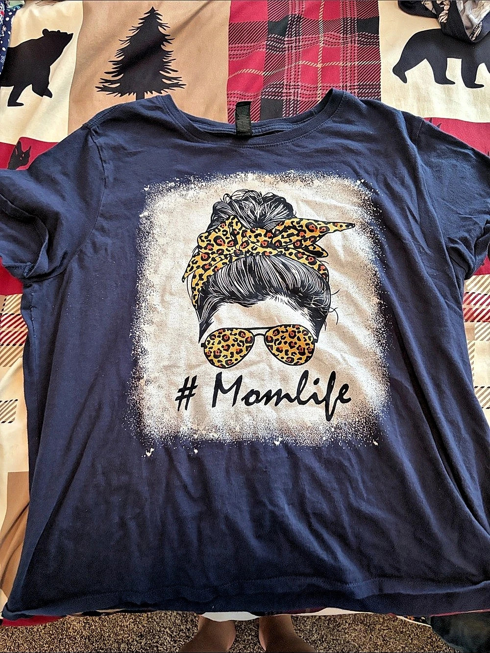 Graphic Short Sleeve Tee in Blue